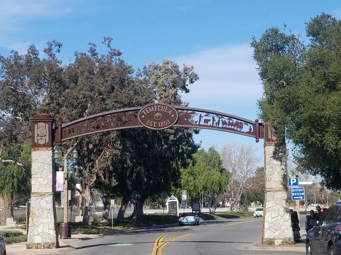 Established Date Sign in Temecula California