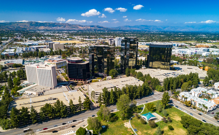 Warner Center In Woodland Hills, California
